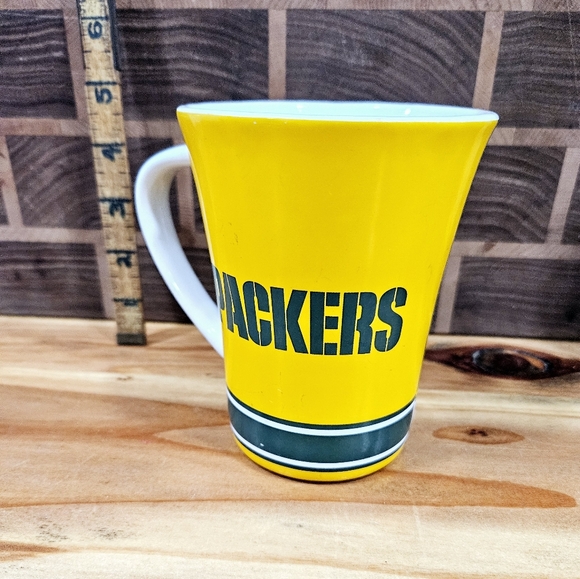 Green Bay Packers NFL Football Logo Ceramic Coffee Tea Mug - Picture 3 of 5
